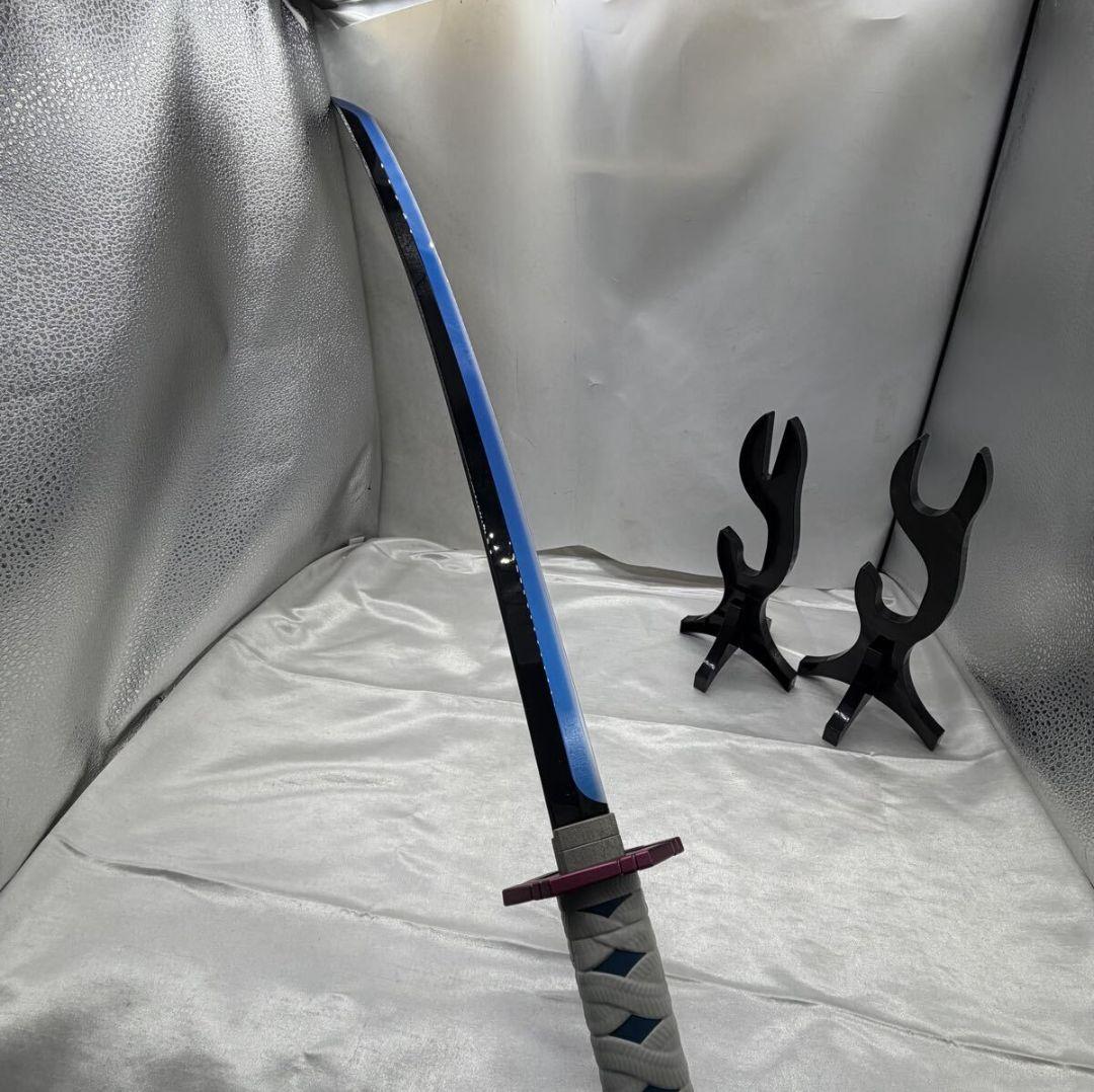 【稀少】鬼滅の刃　富岡義勇モデル PROPLICA 日輪刀　スタンド付き