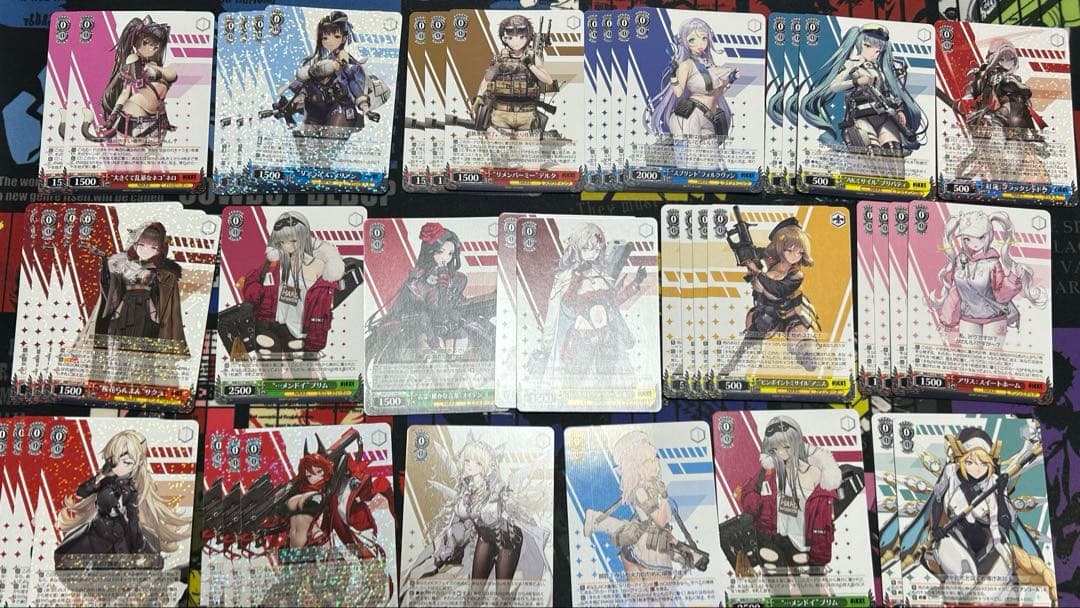 ヴァイスシュヴァルツ　デッキ　ニケ扉電源＋パーツ大量