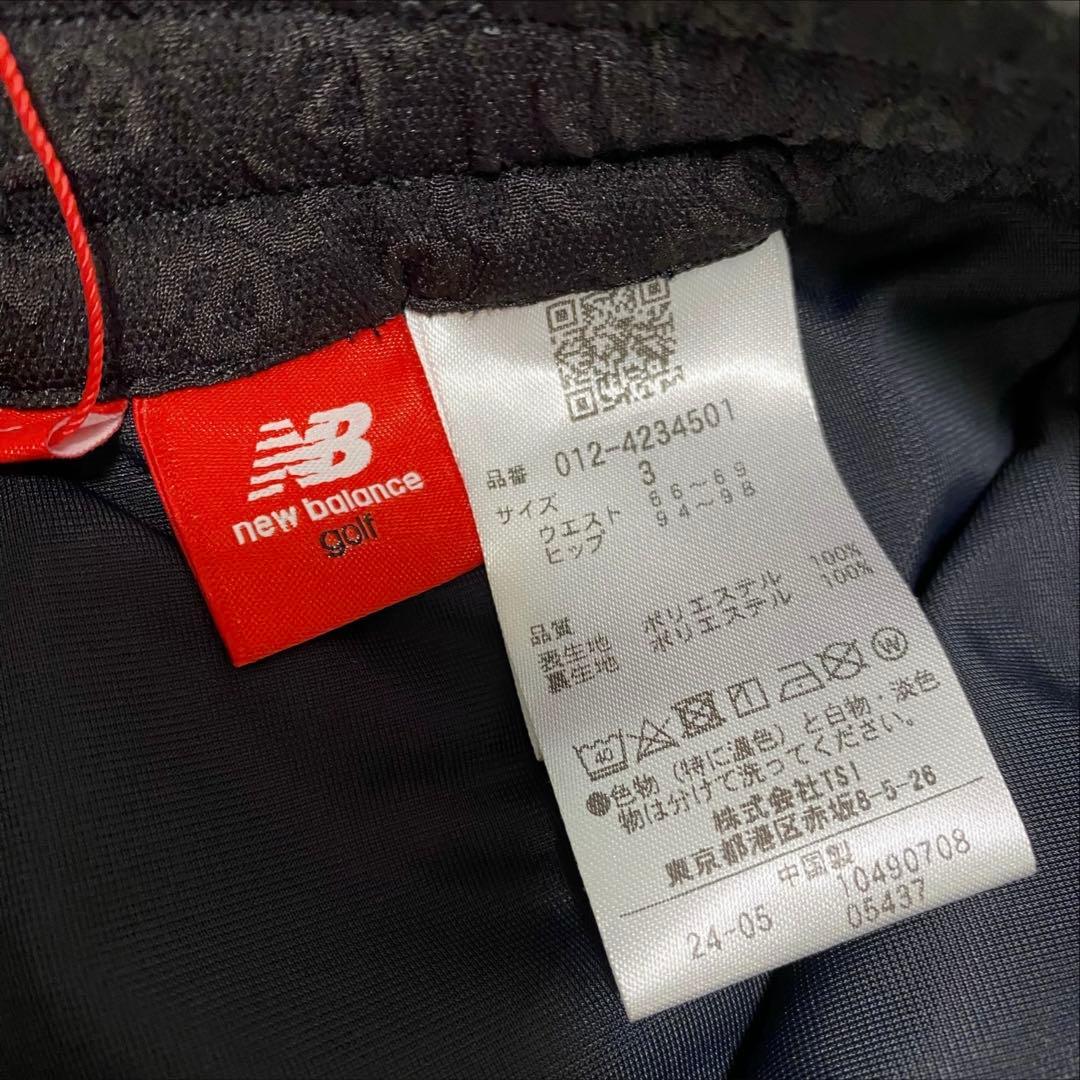 新品未使用　New Balance Golf ロゴ　スカート　BLACK 3