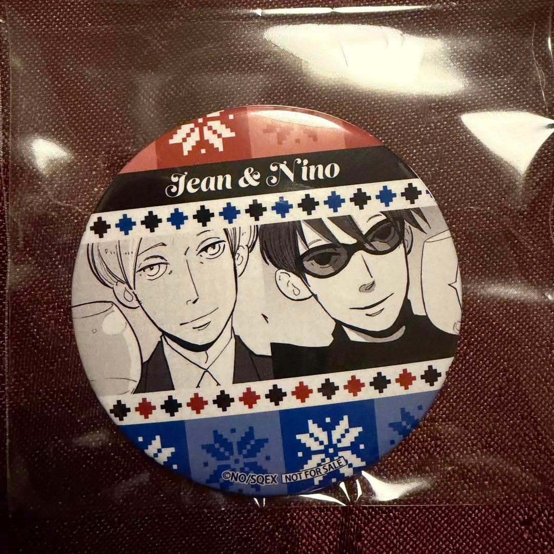 ACCA13区監察課　缶バッジ　ジーン&ニーノ　プリロール　ケーキ　クリスマス