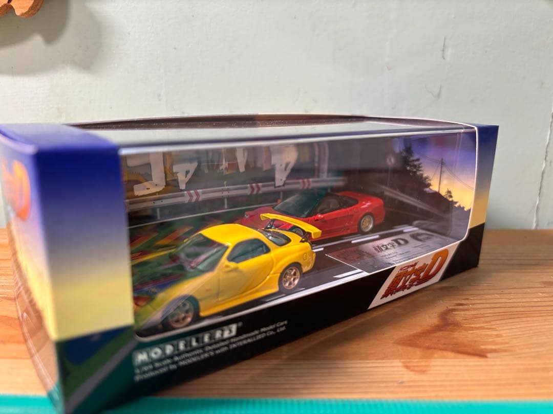 モデラーズ　頭文字D 1/64 NSX.RX-7