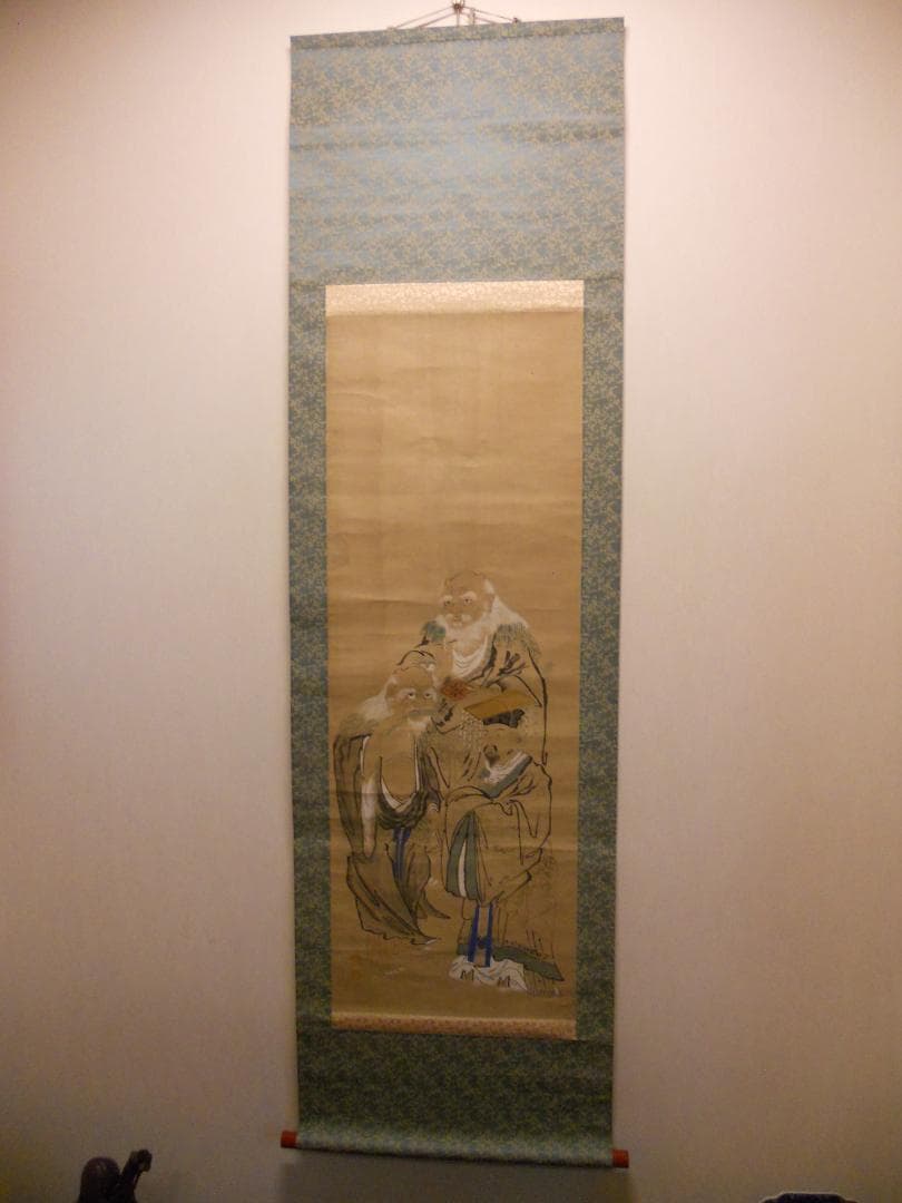 掛け軸 三神農 紙本 希少 軸装 茶道具 掛軸 美品 です。