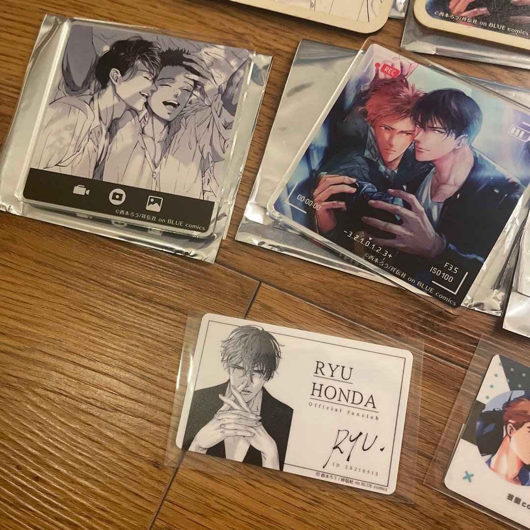 このキスは記事にできない　西本ろう　池袋虜　コラボ　コースター ポストカード