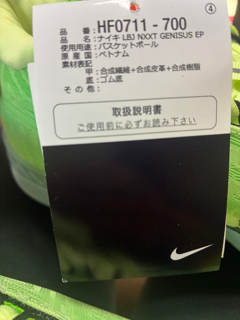 ナイキレブロンジーニサス LBJ NXXT GENIUS EP シューズ