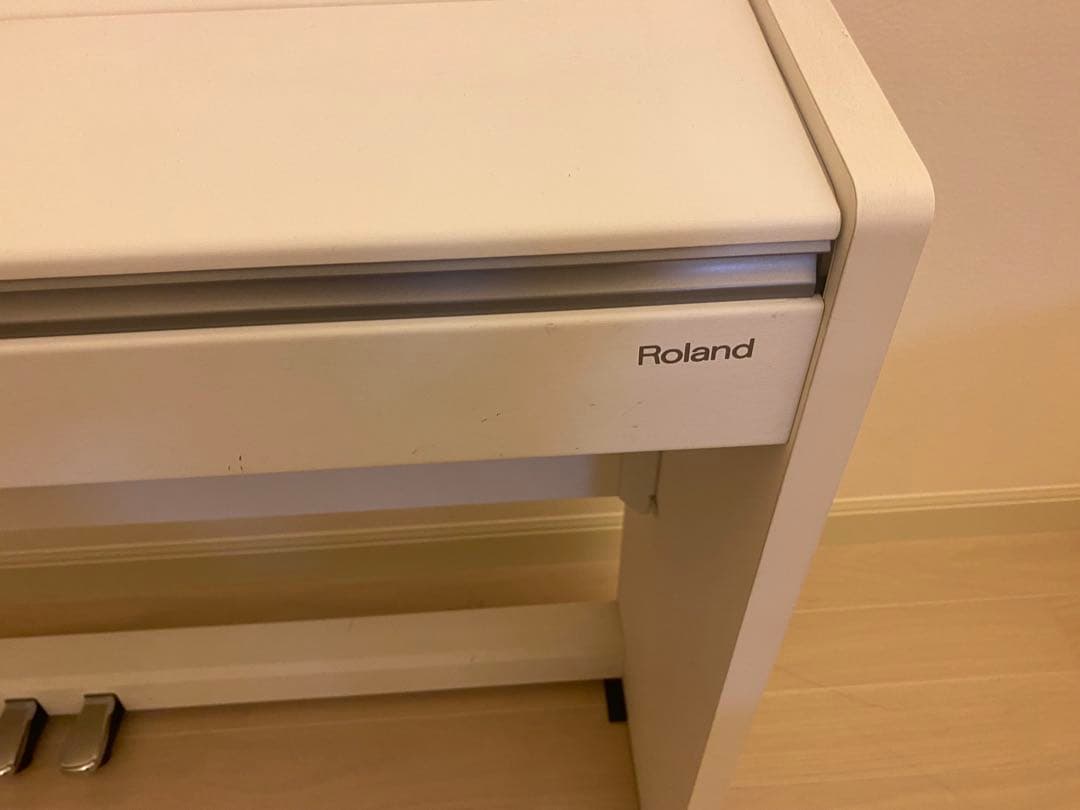 Roland F-120-WH ホワイト電子ピアノ　ローランド本体　白