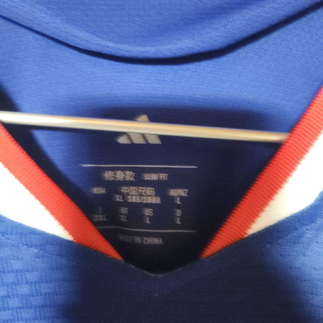【1度着用】adidas サッカー日本代表 ユニフォーム 2XL 谷口彰悟
