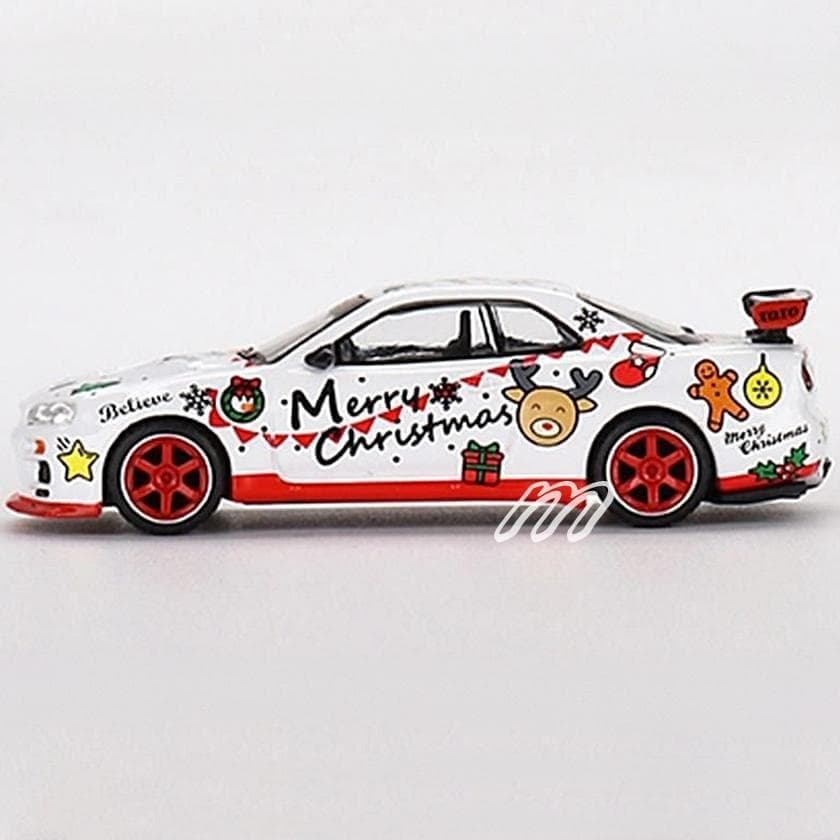 ⭐️MINI GT 日産 スカイライン GT-R R34 2022 クリスマス