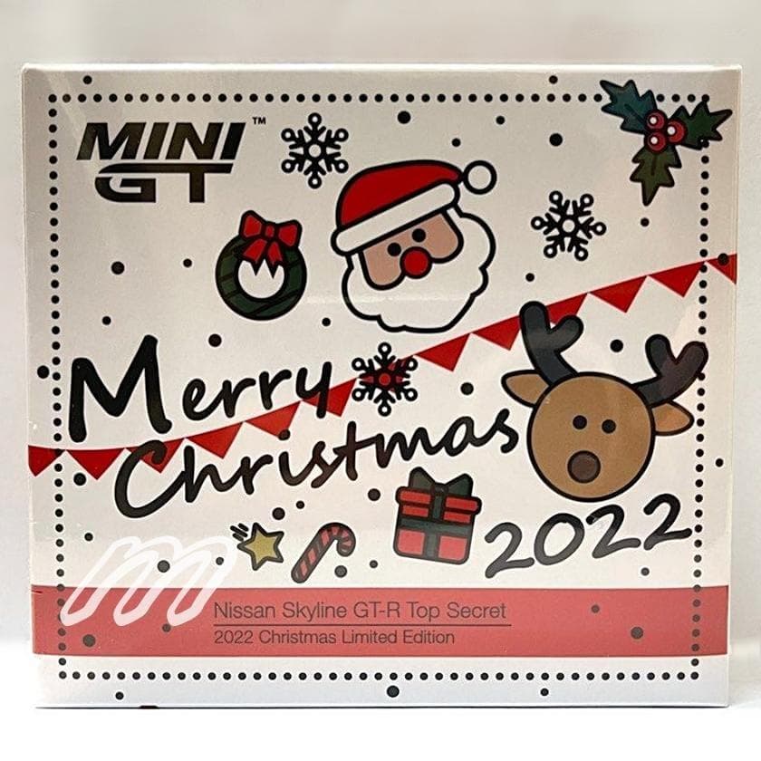 ⭐️MINI GT 日産 スカイライン GT-R R34 2022 クリスマス