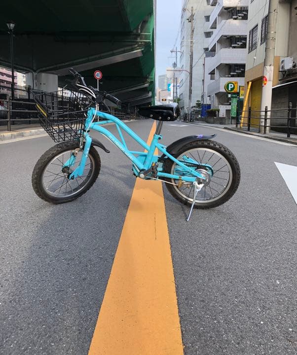 お値下げ等対応　a.n.design works 　キッズ　自転車　16インチ