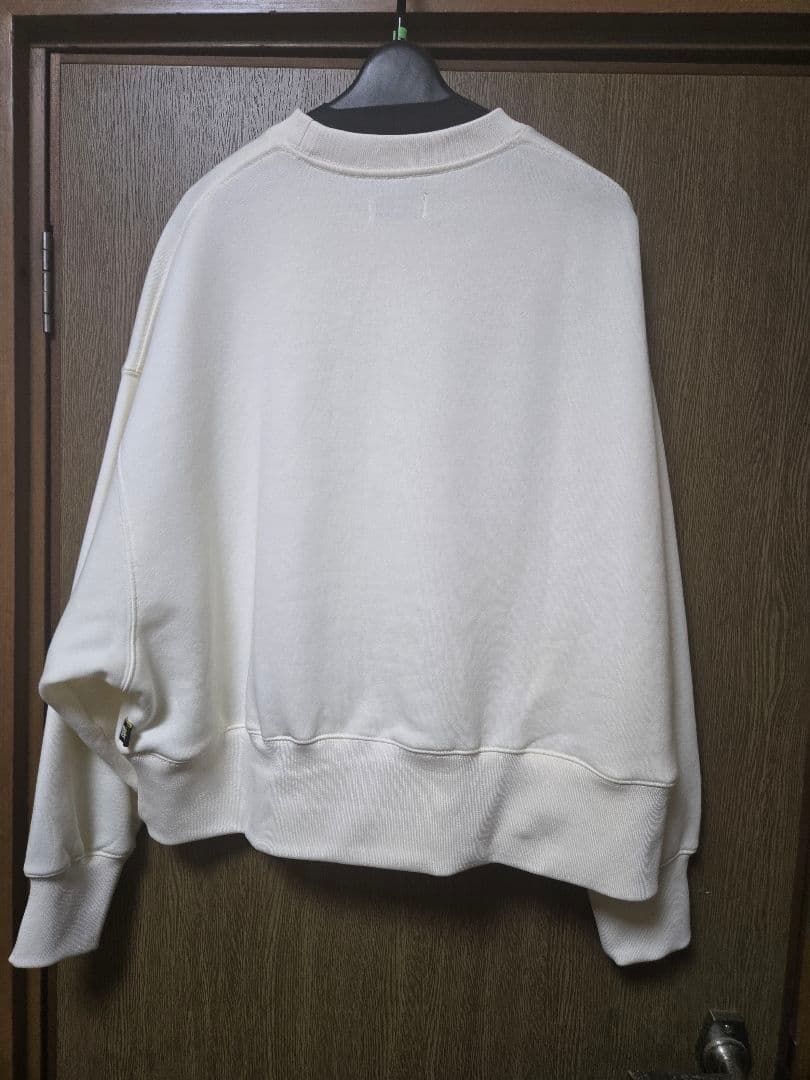 Nissy NAPTIME ワッペンプルオーバースウェット　アイボリー　Mサイズ