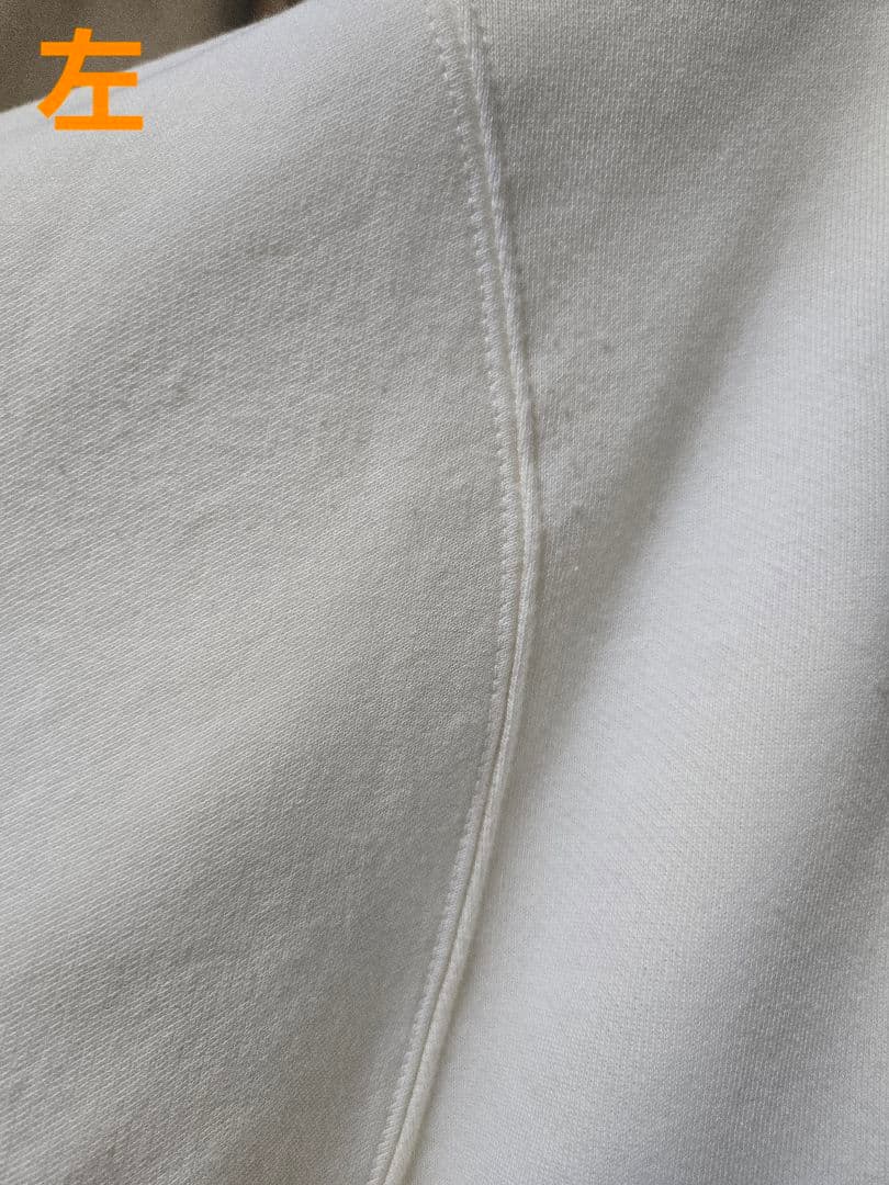 Nissy NAPTIME ワッペンプルオーバースウェット　アイボリー　Mサイズ