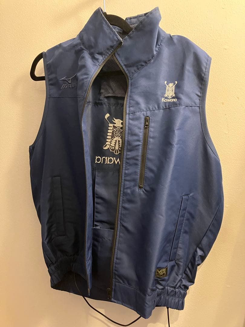 Kawana ファン付きベスト ネイビー