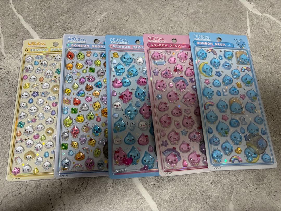 ボンボンドロップシール　しずくちゃん　正規品
