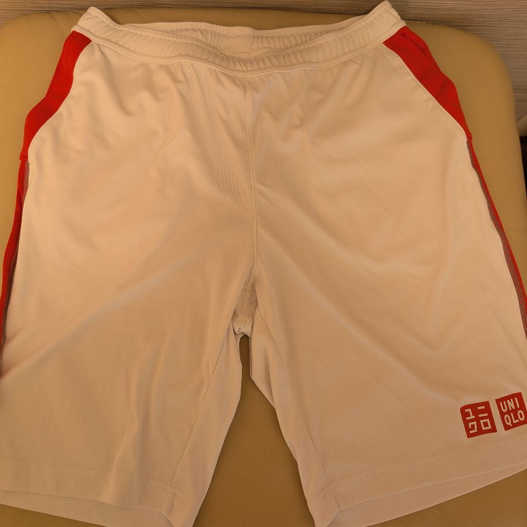 錦織圭 ユニクロ UNIQLO テニス ポロシャツM ショートパンツM セット