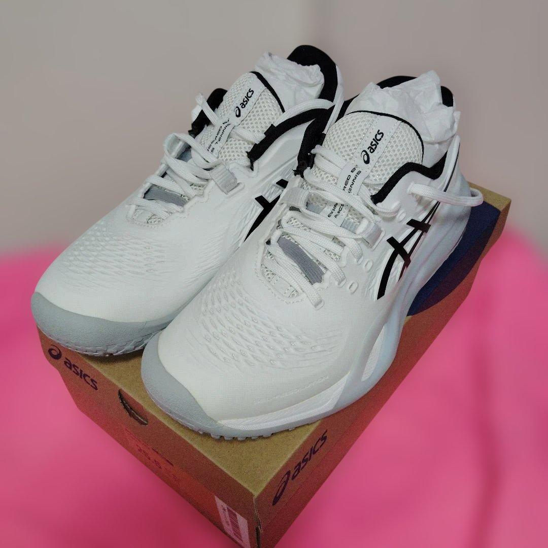 新品GEL-RESOLUTION X OC25.5 (ホワイト/ブラック)2E