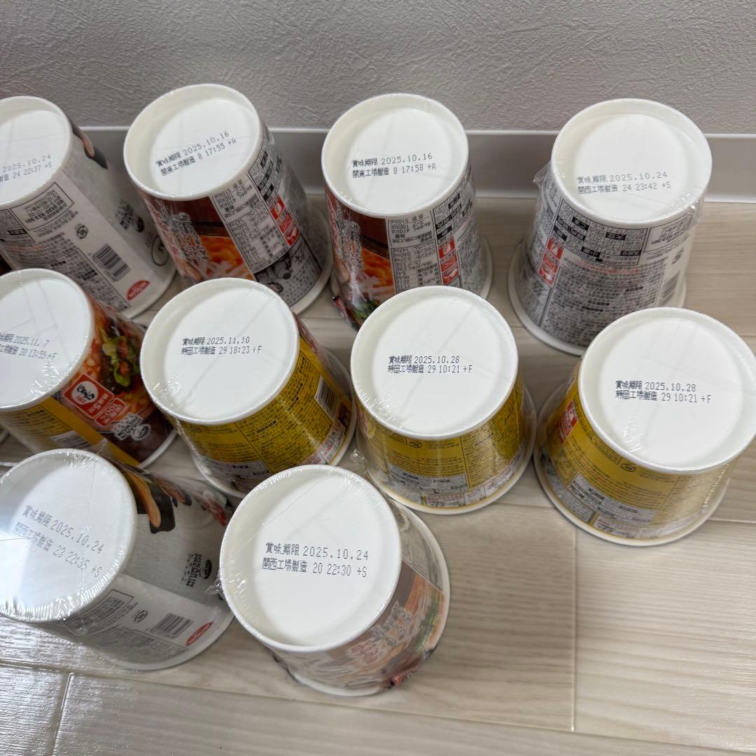 NISSIN みそきん カップラーメン 12個セット