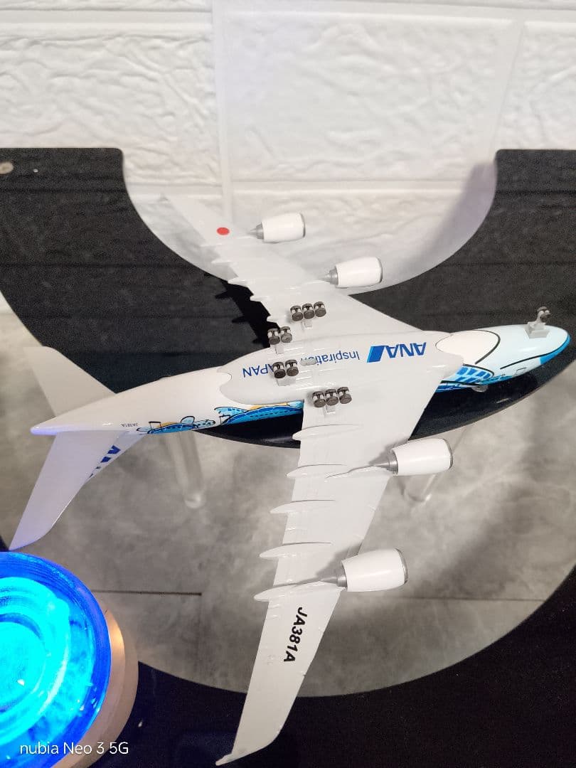 ③NEW！AirbusA380✕３、フルコンプリート1/350 20cm