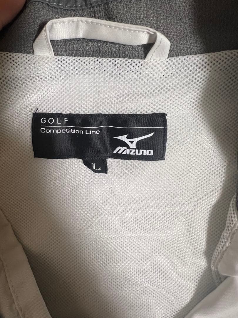 ミズノのゴルフ用レインウェア　上下セット　Lサイズ