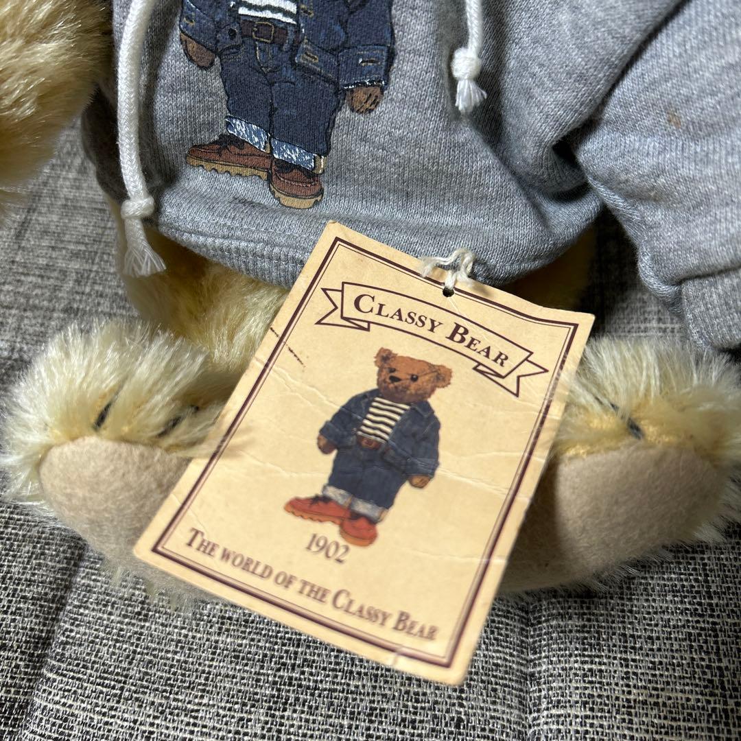 希少★Steiff シュタイフ テディベア　コラボ　クラッシーベア　紙タグ付き