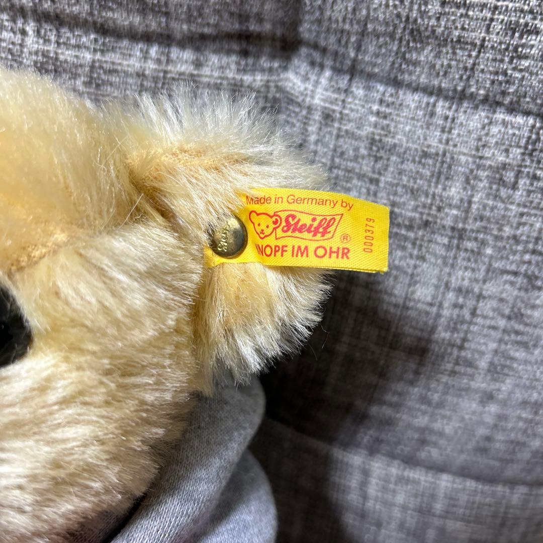 希少★Steiff シュタイフ テディベア　コラボ　クラッシーベア　紙タグ付き