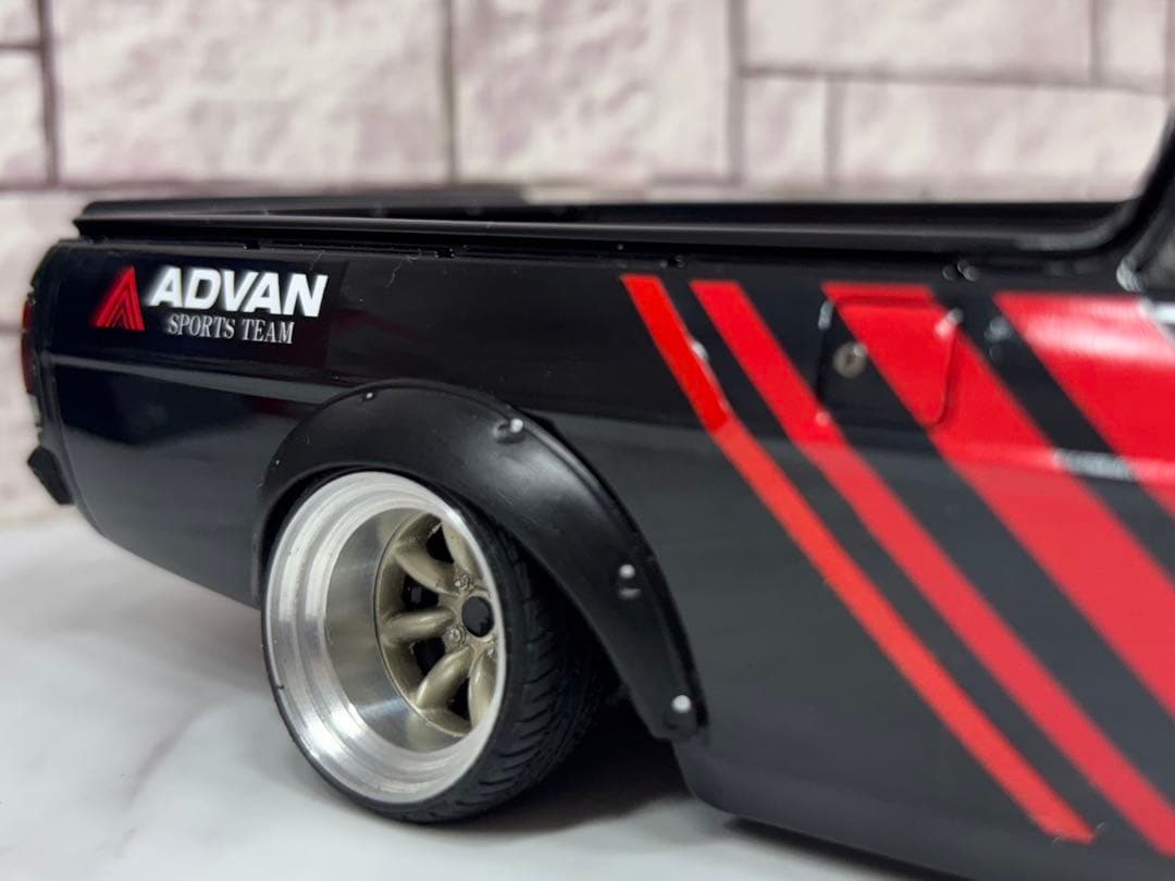 1/18 IG ADVANサニトラ　ワタナベ深リムオーバーフェンダーカスタム