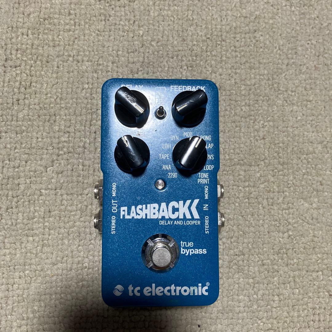 tc electronic FLASHBACKK ディレイ　エフェクター