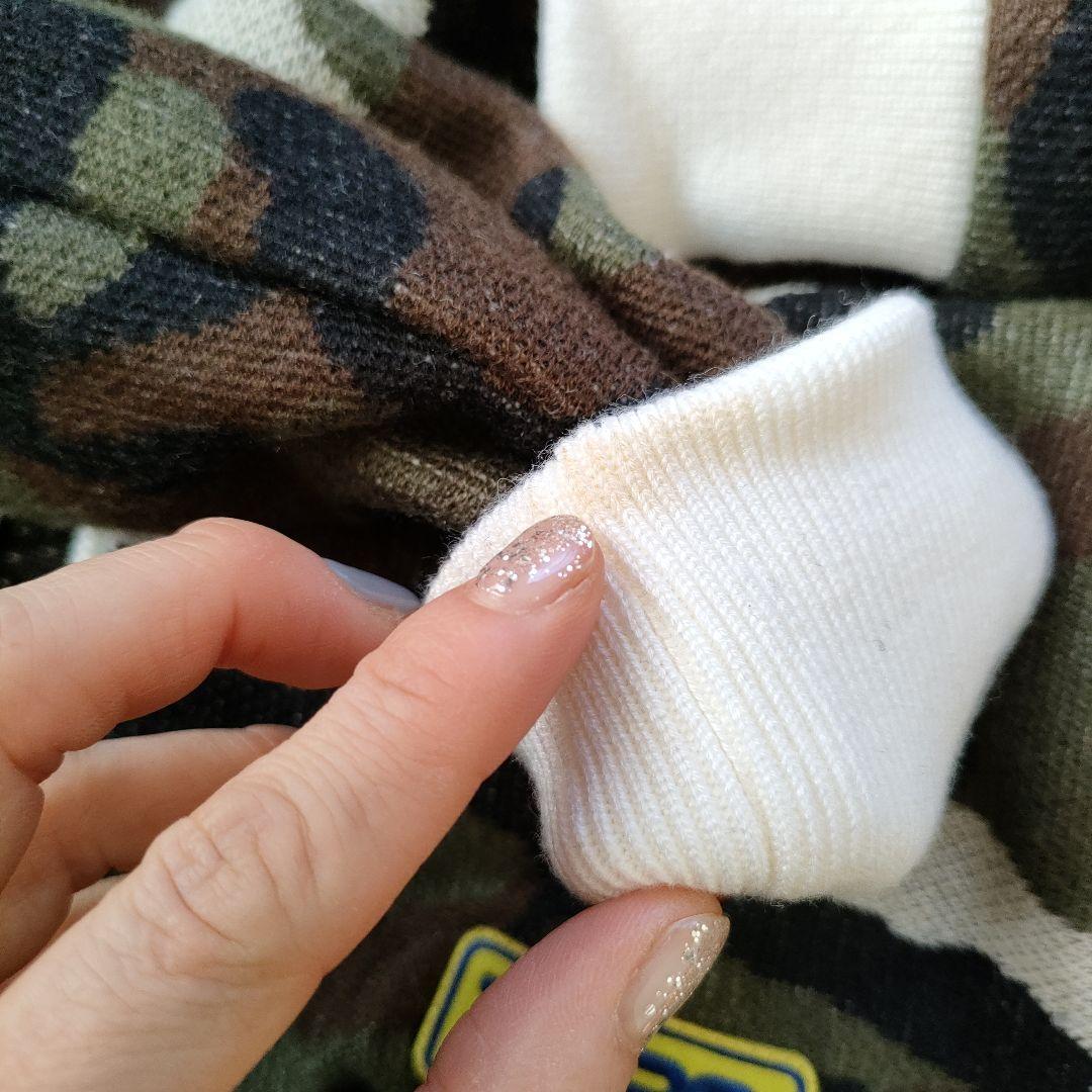 パーリーゲイツ　迷彩　蓄熱　アウター