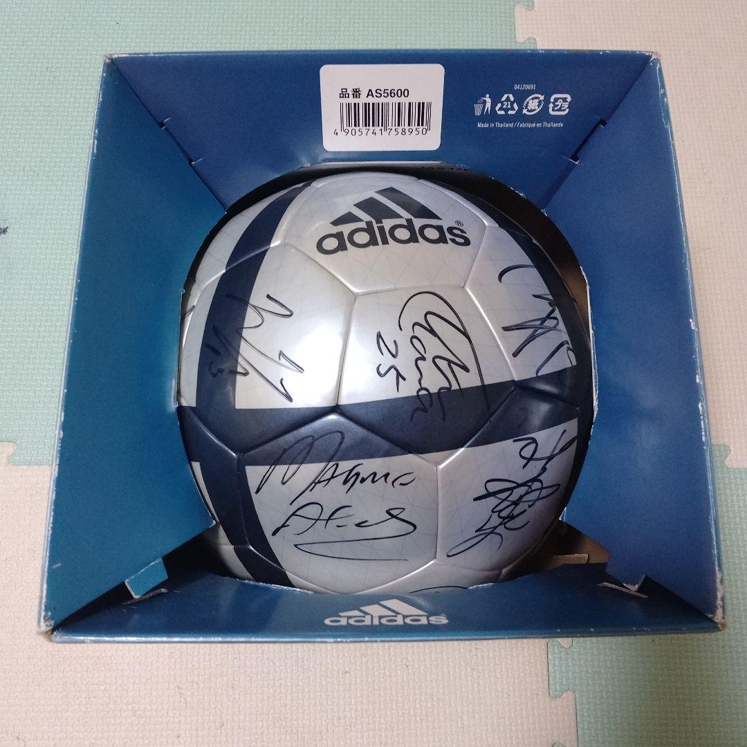 現状渡し　サイン入　adidas Euro サッカーボール箱有 ROTEIRO