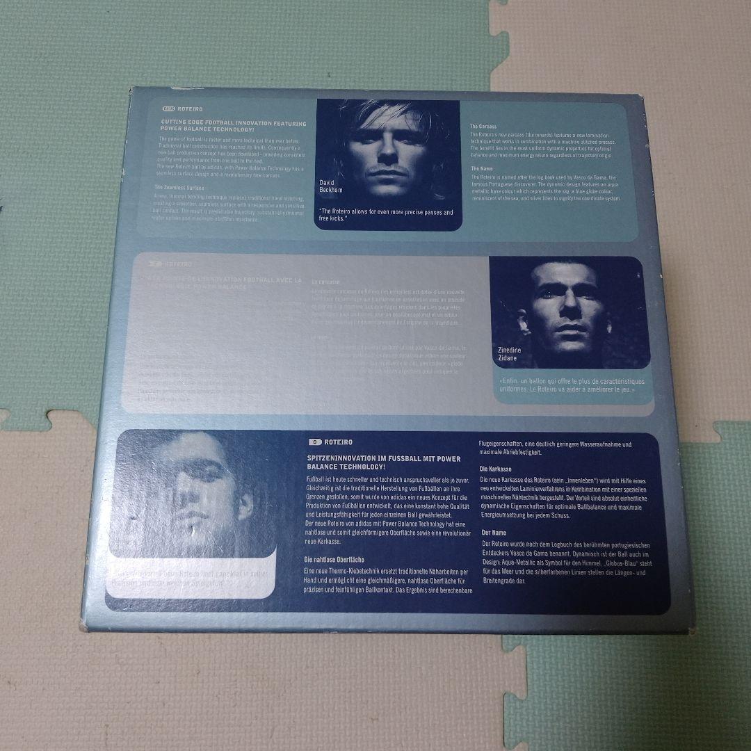 現状渡し　サイン入　adidas Euro サッカーボール箱有 ROTEIRO