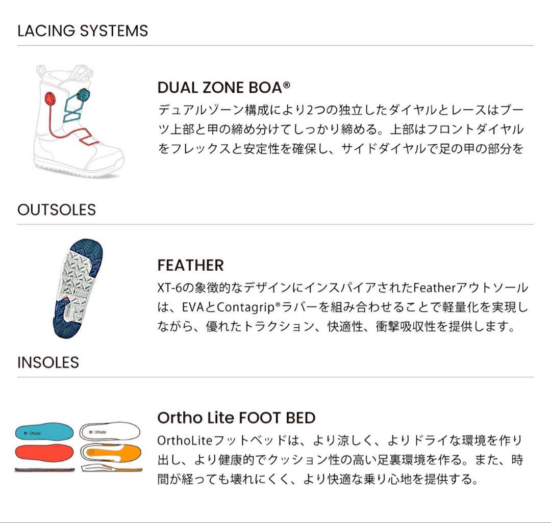 25/26’ SALOMON LAUNCH BOA SJ 26.5cm 新品
