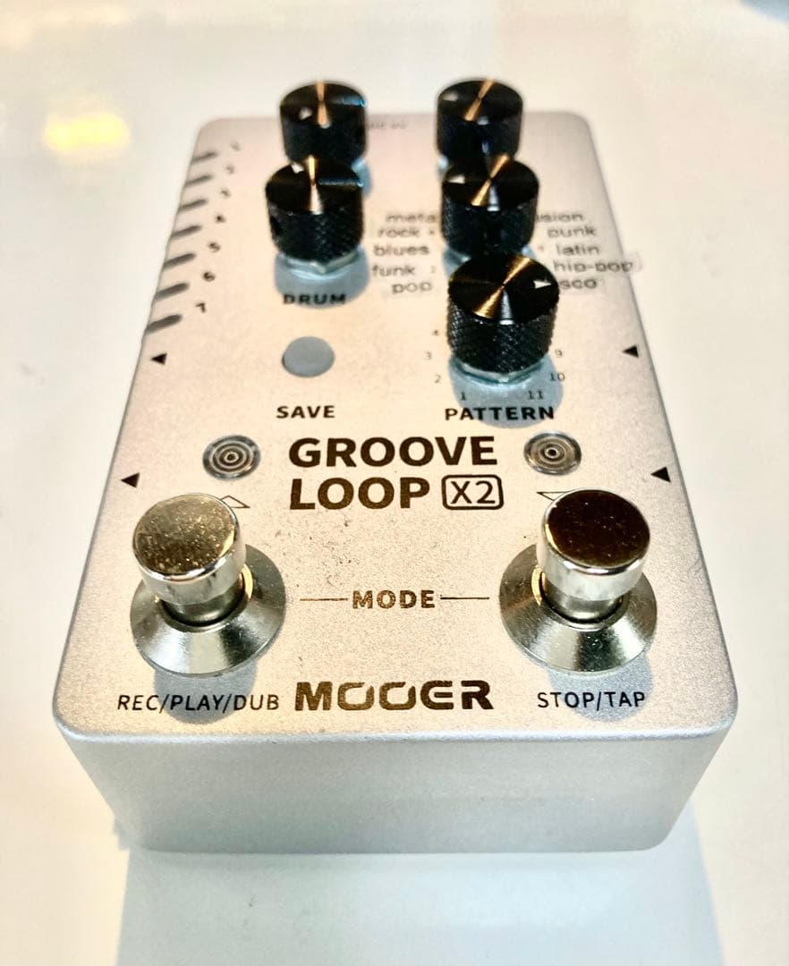 MOOER GROOVE LOOP X2 (ルーパー&ドラムマシーン )