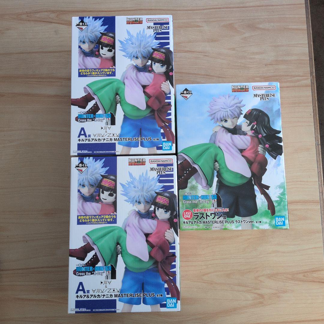 HUNTER×HUNTER MASTERLISE PLUS 3体セット