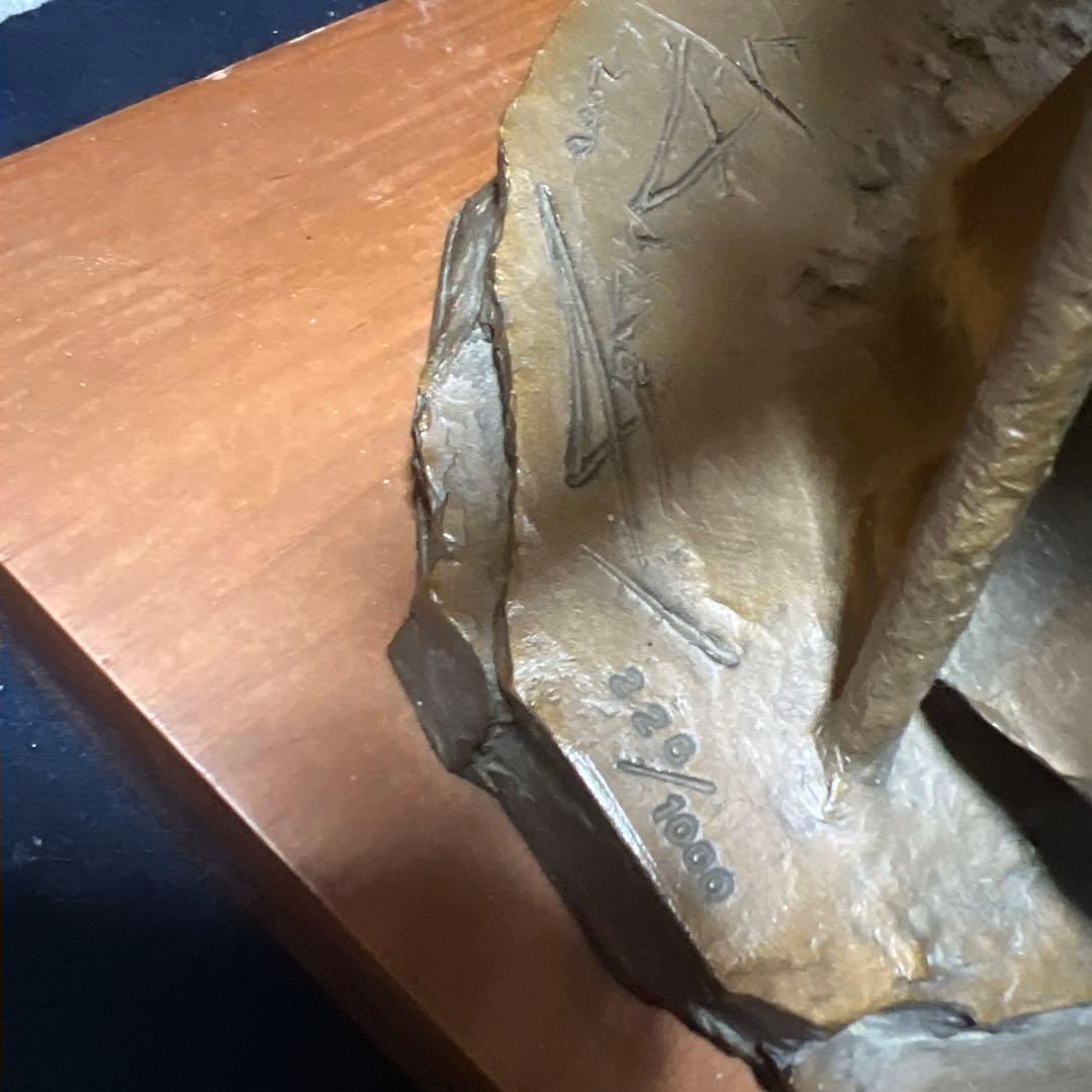 大道寺光弘 木もれ陽の中で ブロンズ像 美人像 置物 世界限定1000体