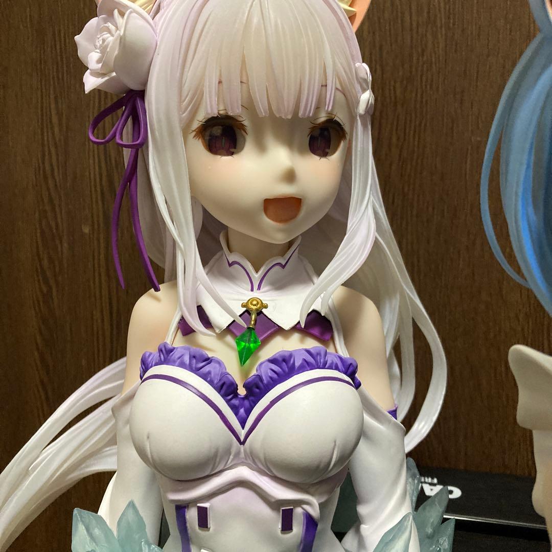 リゼロ　アートスケール　レム・ラム・エミリア・エキドナ　全ラストワン