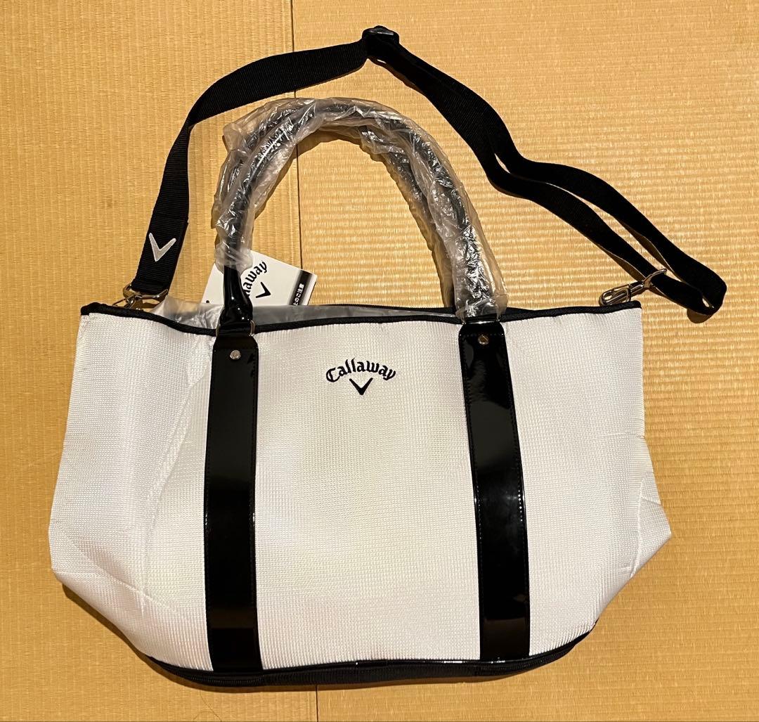 新品 Callaway キャロウェイ ゴルフ トートバッグ シューズ収納付き