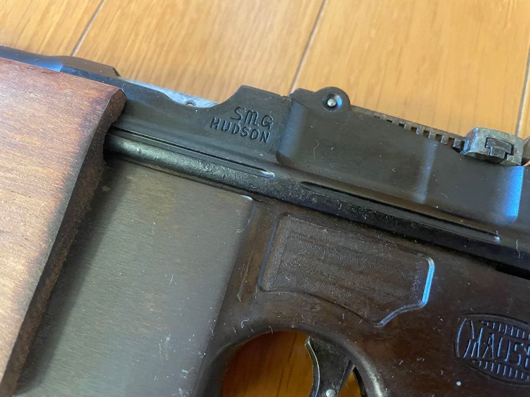 【絶版品】金属モデルガン　ハドソン　モーゼル カービン　14.5インチ　装飾用