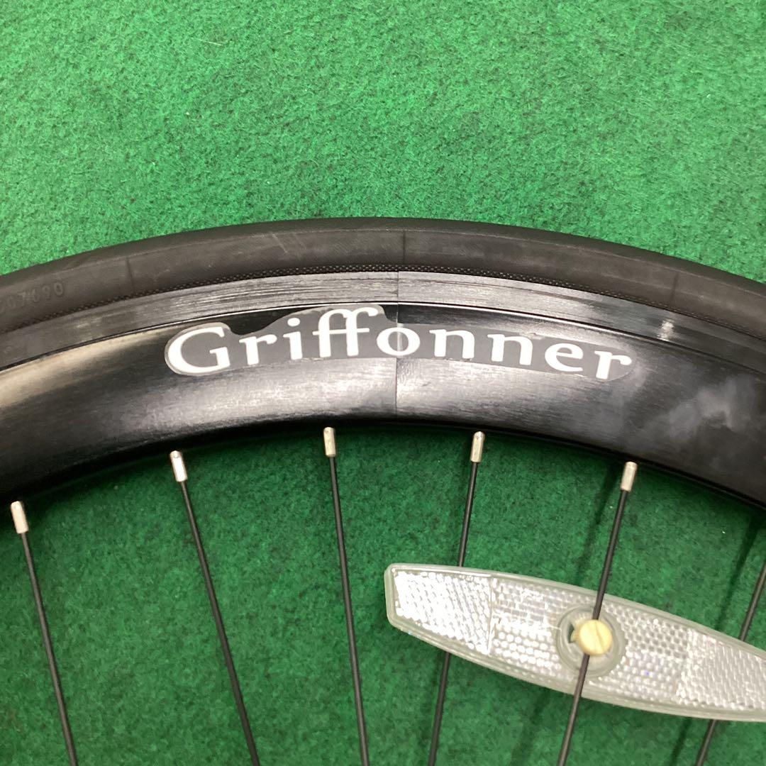 前輪 700x25C タイヤ付 前ホイール 自転車　クイックリリース