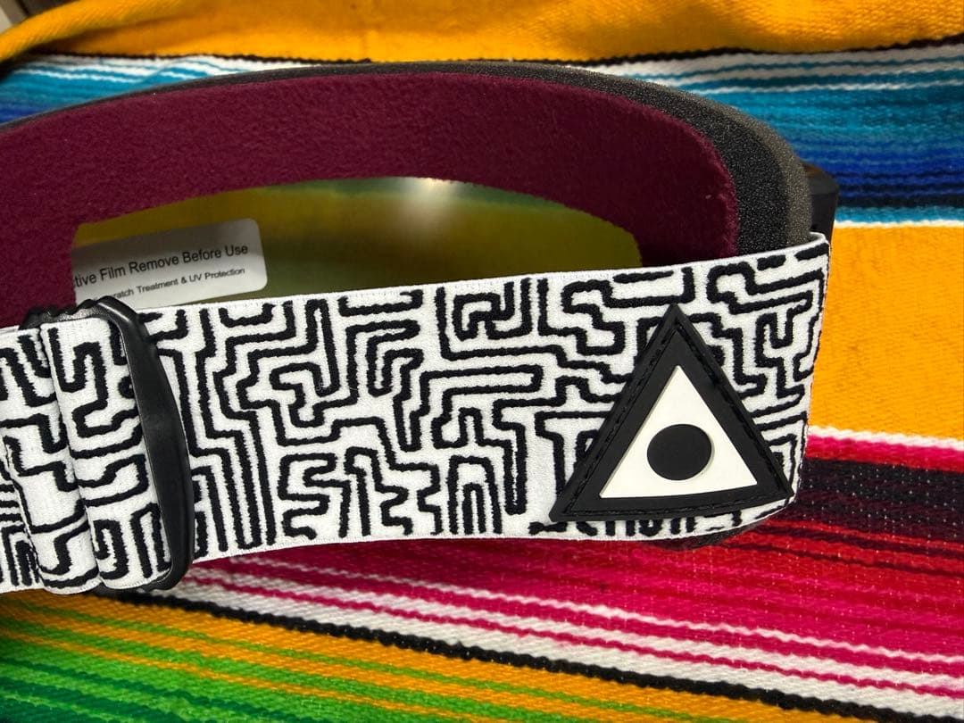 アシュベリー　Ashbury ゴーグル　スノーボード 未使用　ミラーレンズ