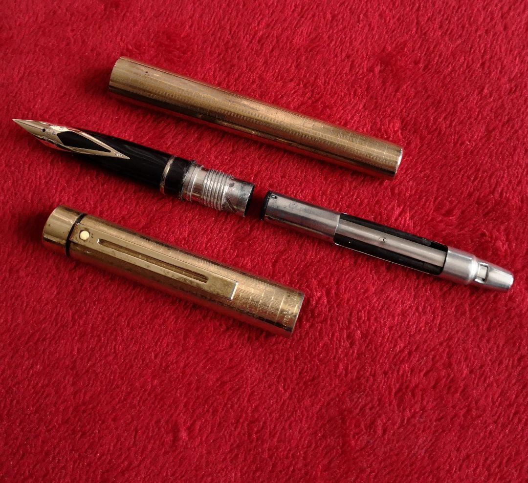 万年筆 希少 シェーファー タルガ インペリアル 14金 K14刻印