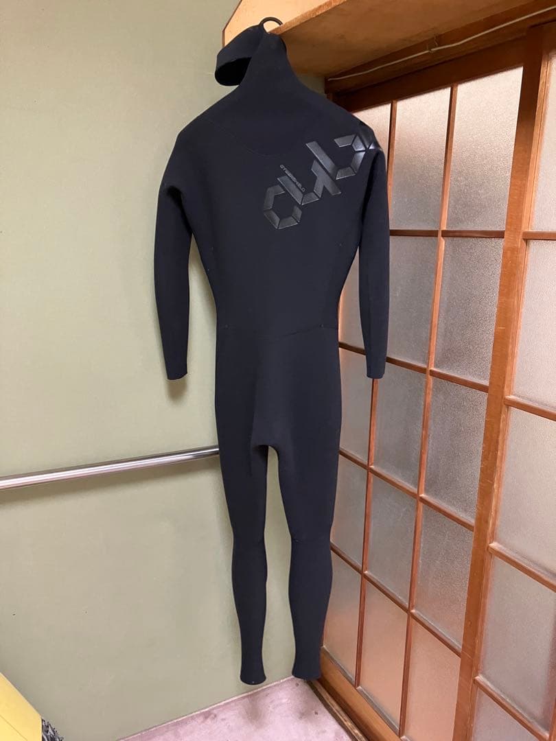 CYBER DLX ブラック フルスーツ ＭＬサイズ ネックエントリー