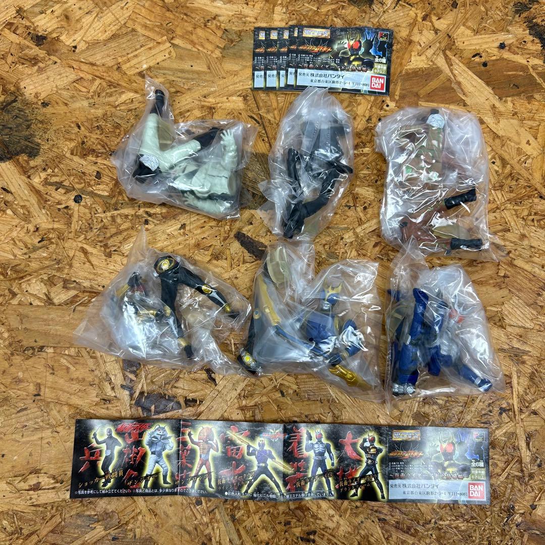 仮面ライダー ミニフィギュア 42体セットHGシリーズ ハイグレード フルカラー