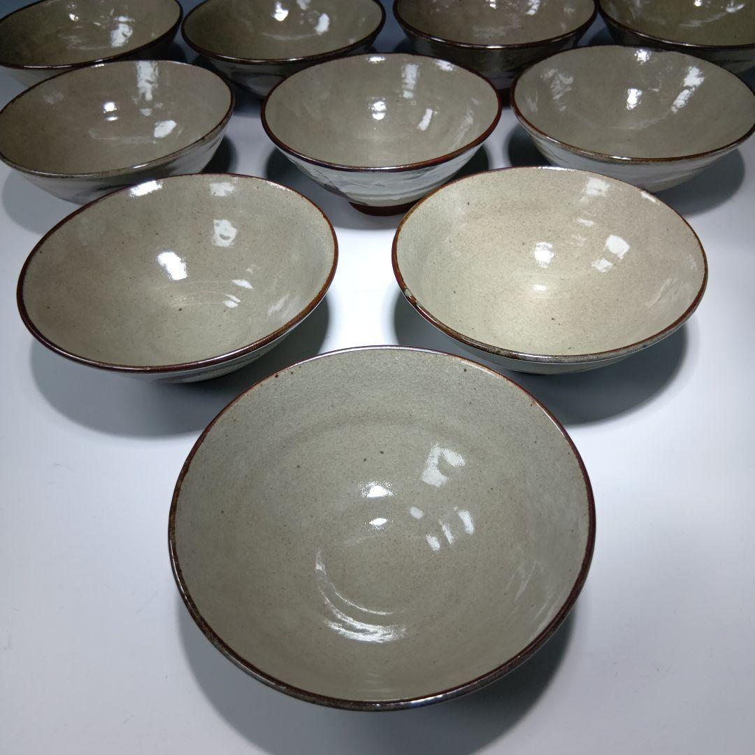 値下げ茶道具　絵唐津数茶碗10客　福森研晃作　 共箱　美品