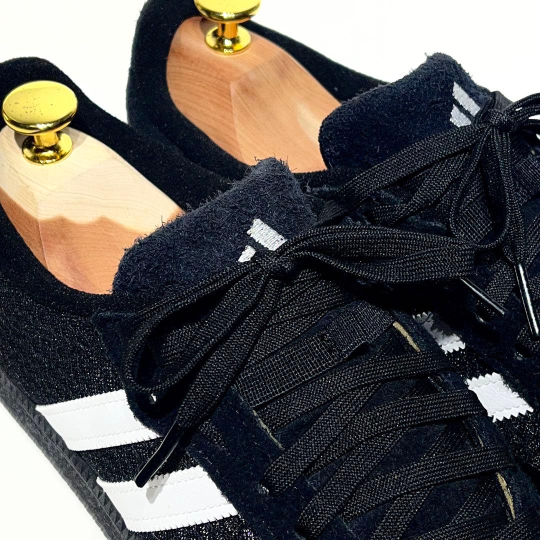 極美品☆アディダス／ベロサンバ サイクリングシューズ 26cm オールブラック