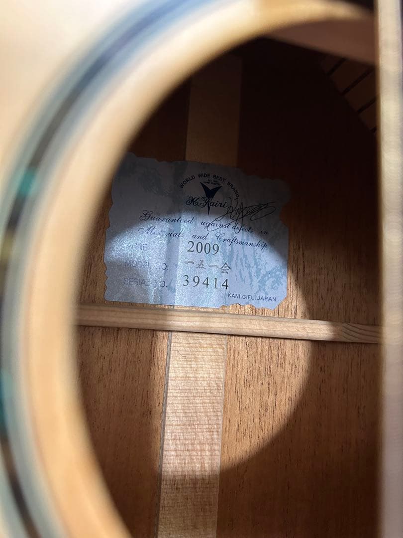 K.yairi / 一五一会 最上位モデル・ハードケースなど付属品多数