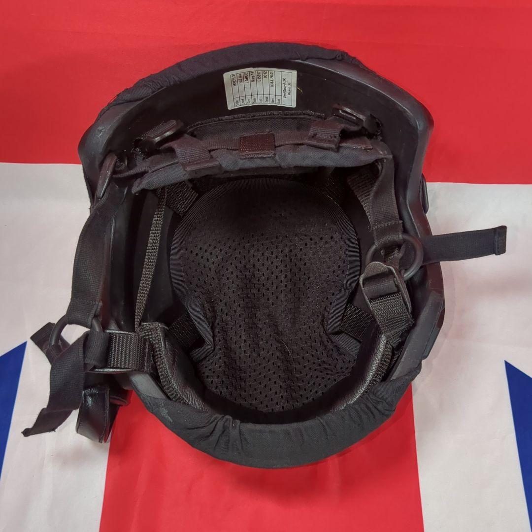 イギリス軍 防弾ヘルメット LEVEL 3A アークレール付