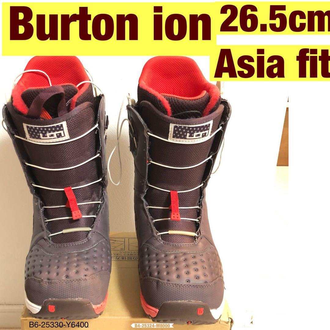 BURTON ION 26.5cm スノーボードブーツ　フリー　カービング