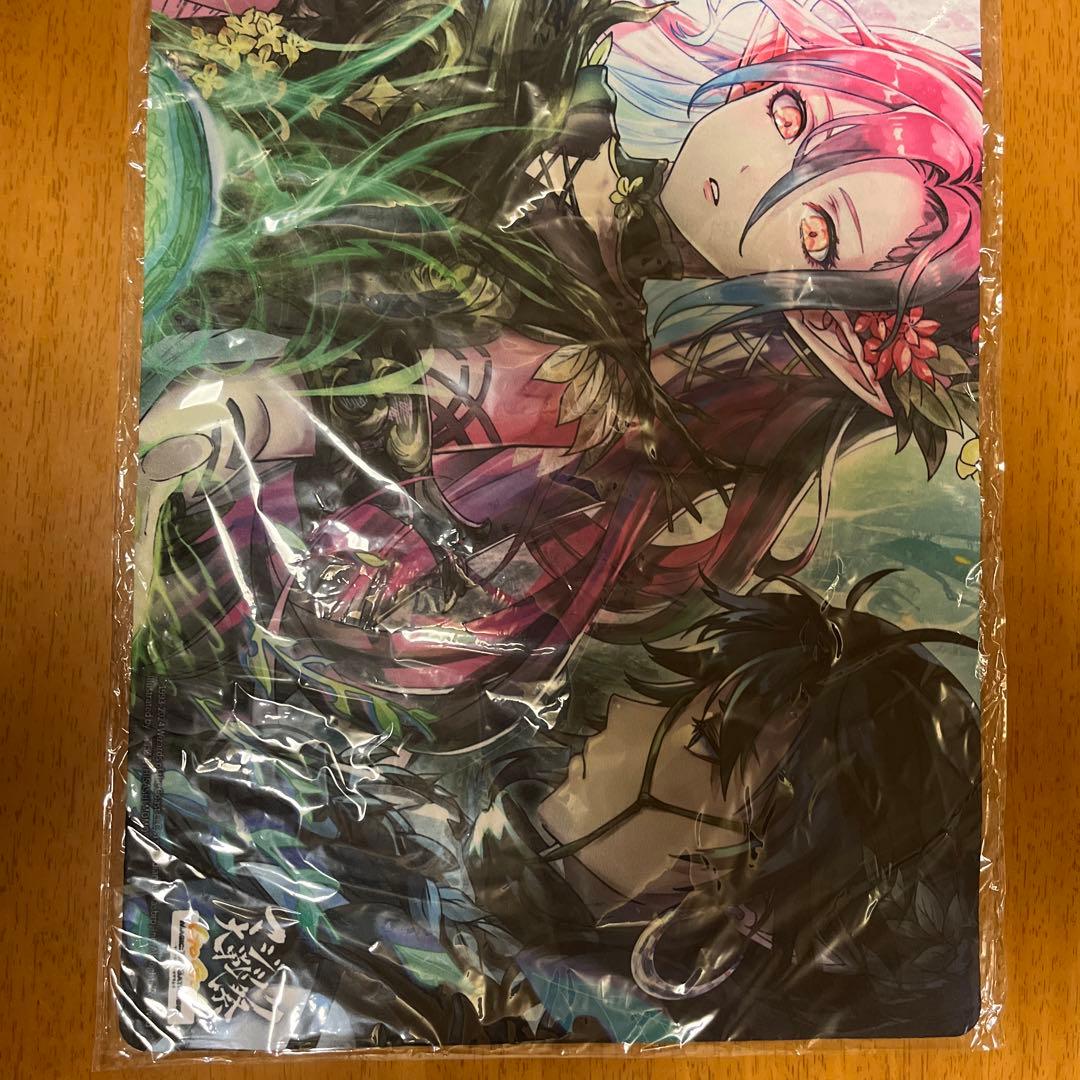 ラノワールのエルフ マジック大戦祭プレイマット＆キーホルダー 未開封