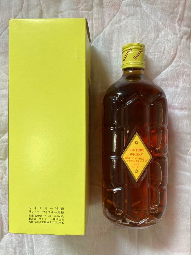 未開封　SUNTORY　LIMITED　WHISKY　角瓶