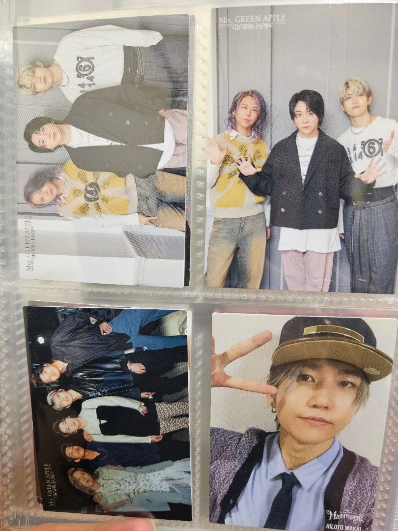 【レア含コンプリート】ミセスホワイトラウンジフォトカード＋ハーモニー若井レア