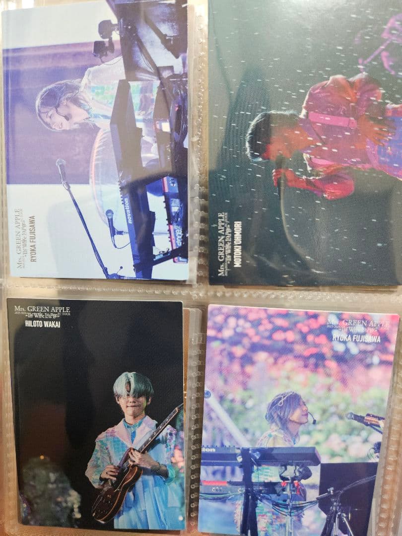 【レア含コンプリート】ミセスホワイトラウンジフォトカード＋ハーモニー若井レア